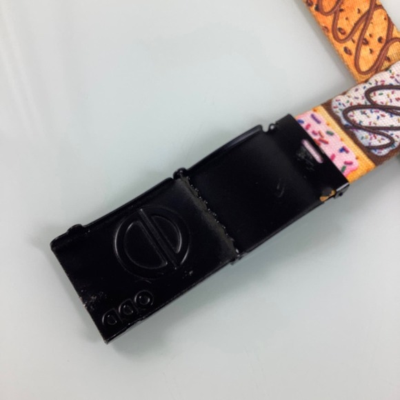 ODD Sox Pop Tarts Novelty Nylon Web Ajustable Belt Size L EUC - Picture 9 of 12